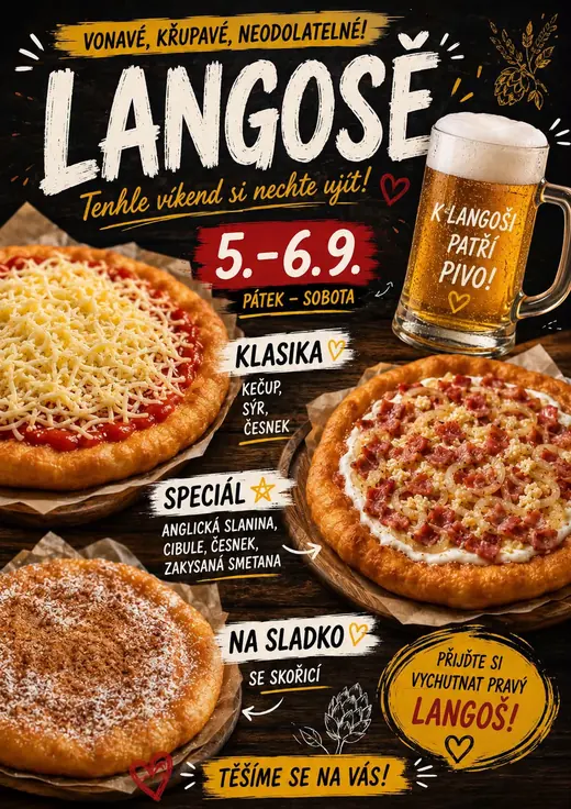 Plakát: Langoše