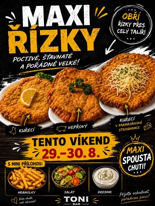 Plakát: Maxi řízky